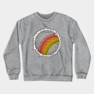 Rainbow Disco Ball Crewneck Sweatshirt